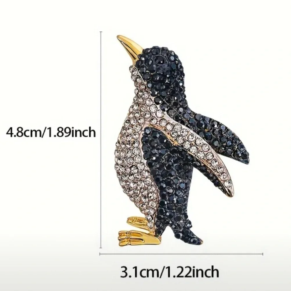 ✨ Zara Spheni Penguin Brooch